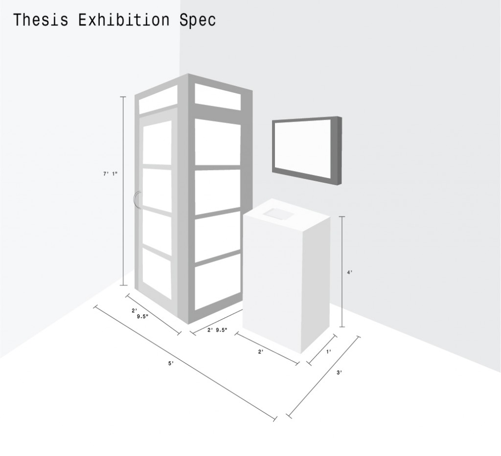 Thesis Exhibition Technical Spec